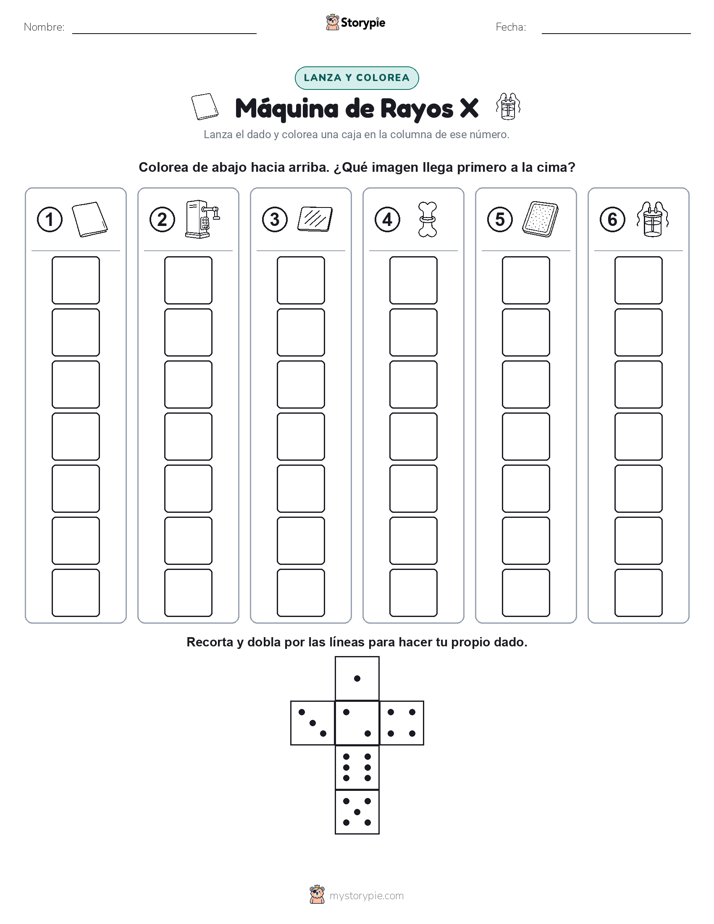 Rueda y Colorea