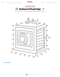 Anteprima della scheda stampabile di Eadweard Muybridge