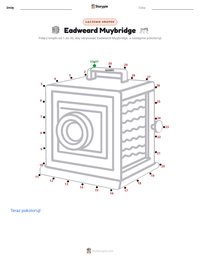 Podgląd drukowalnego arkusza ćwiczeń Eadweard Muybridge