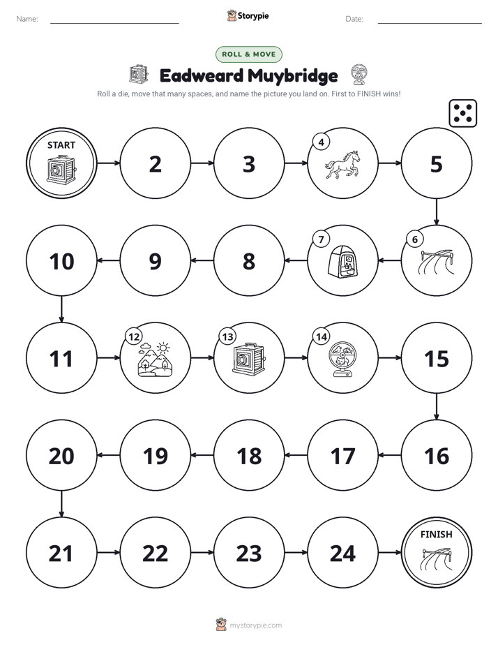 Roll & Move Game