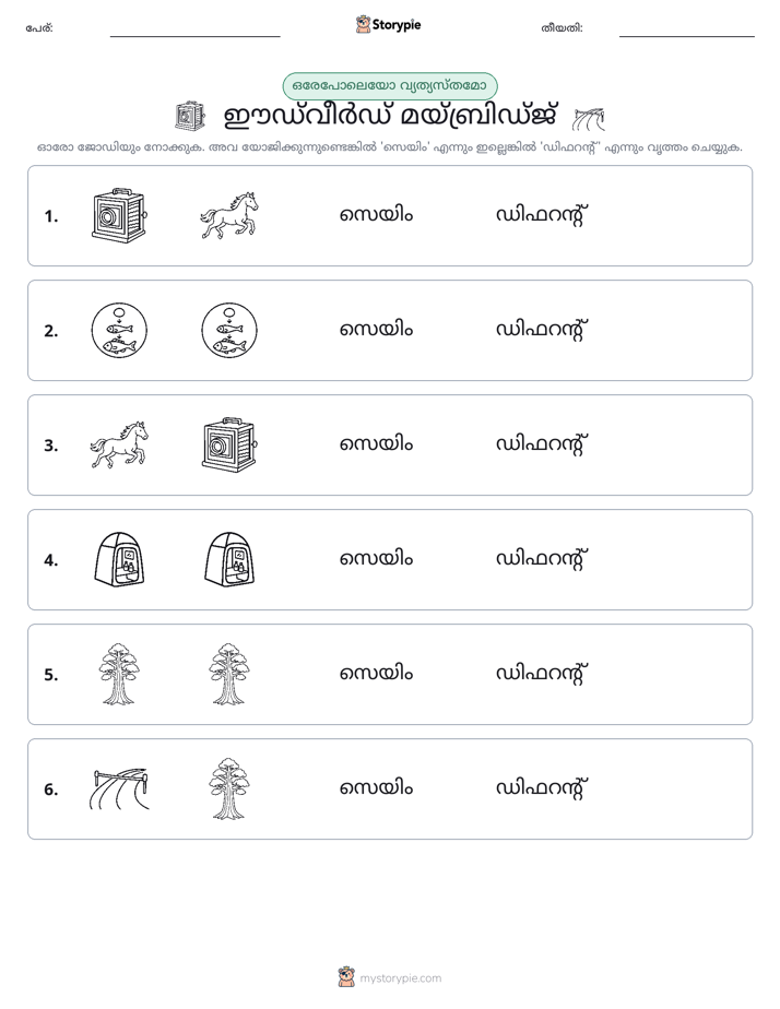 ഒന്നോ വ്യത്യാസമോ