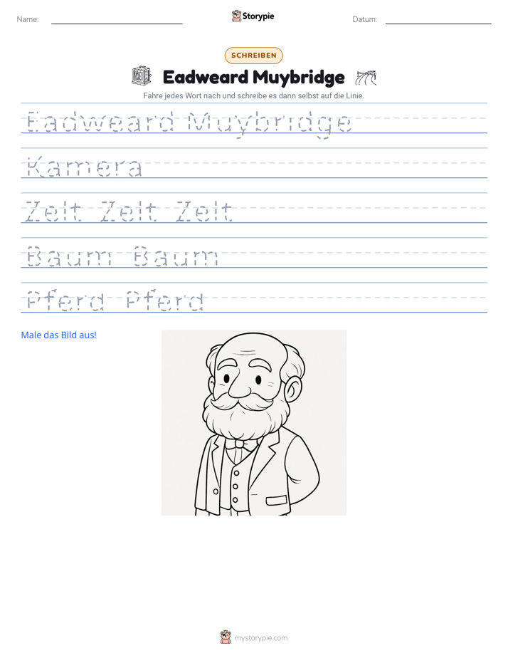 Schreibübung