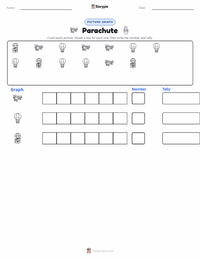 Parachute printable worksheet preview
