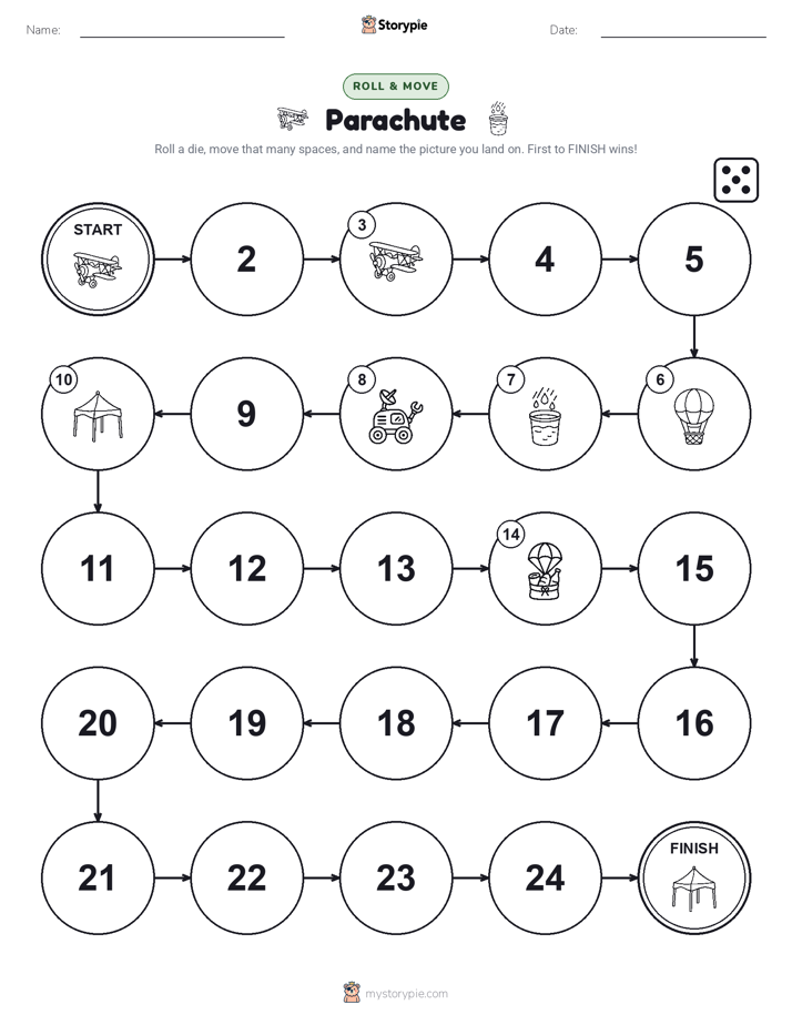 Roll & Move Game