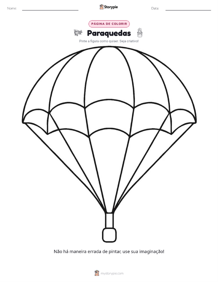 Página para colorir