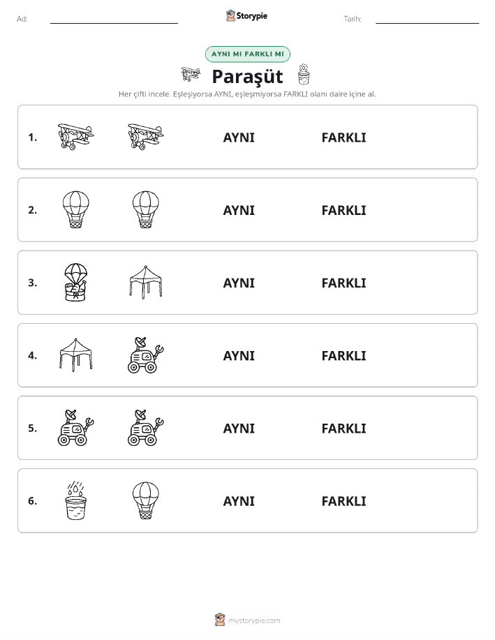 Aynı mı Farklı mı