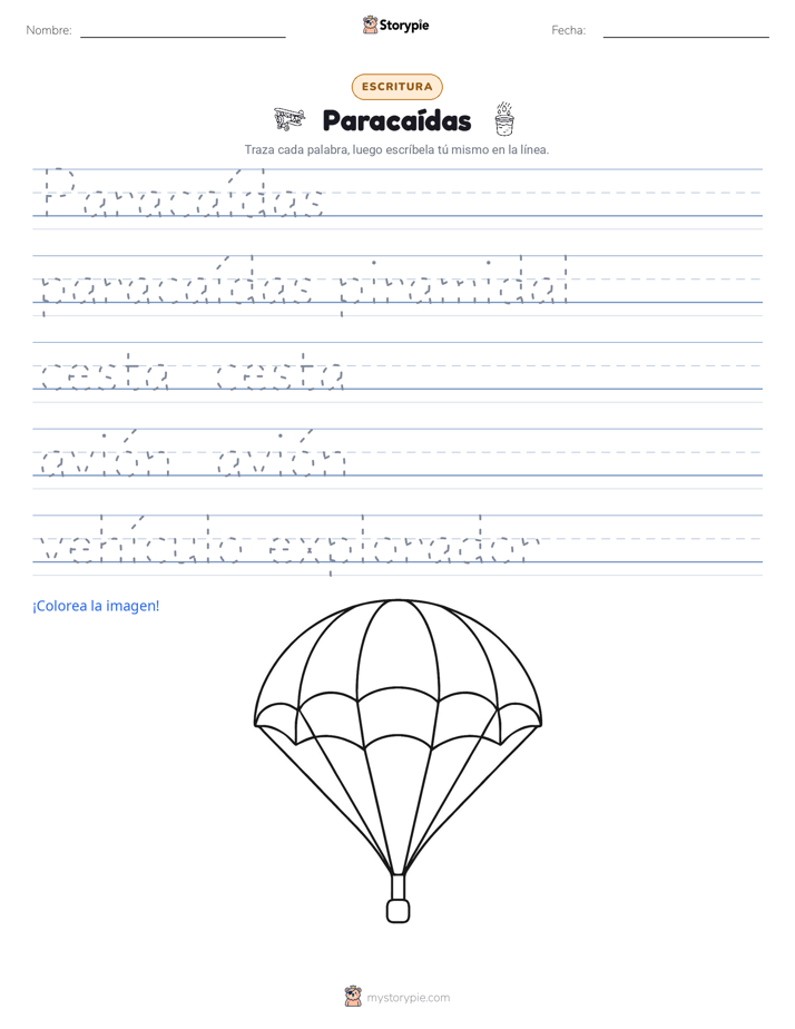 Práctica de Escritura