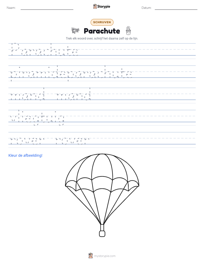 Schrijf Oefening