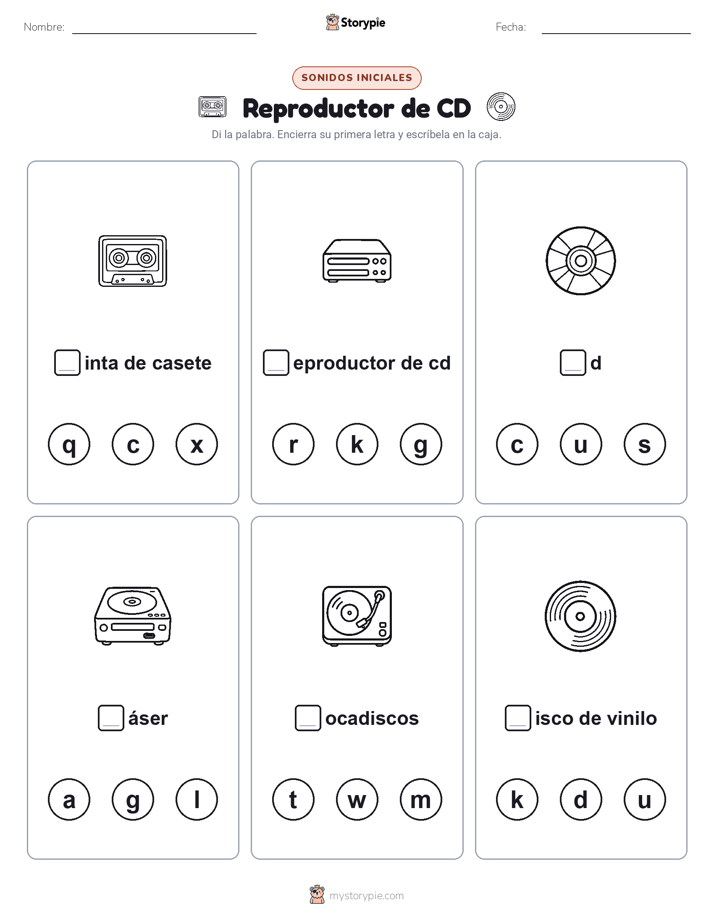 Sonidos Iniciales