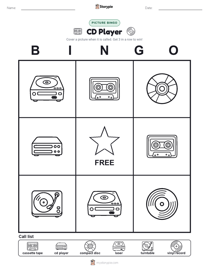 Picture Bingo