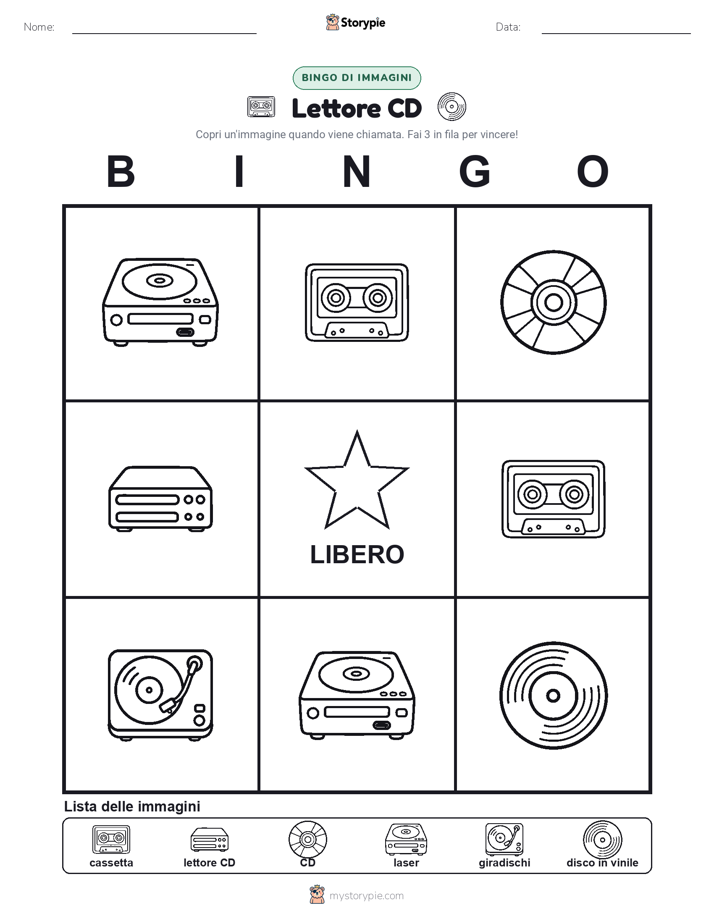 Bingo delle Immagini