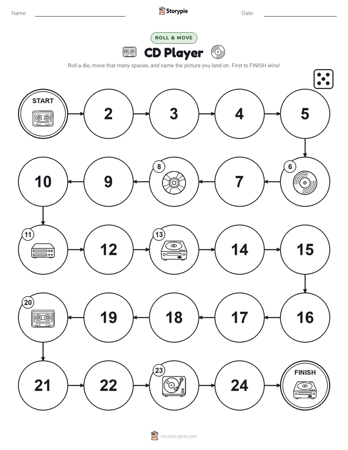 Roll & Move Game