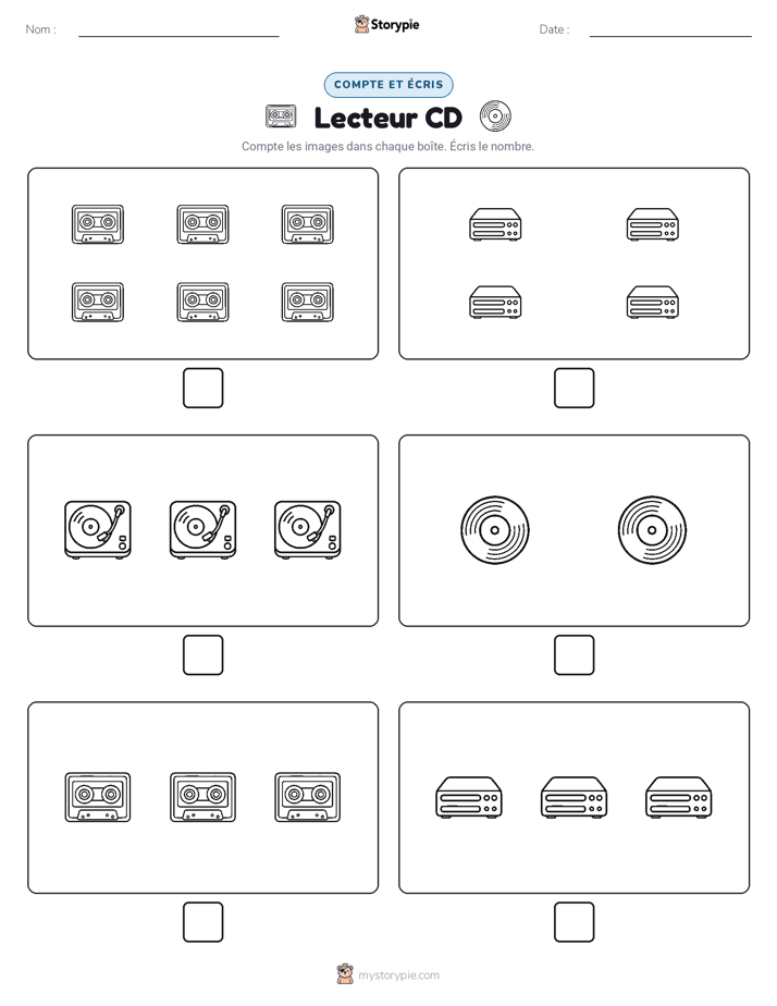 Compter & Écrire