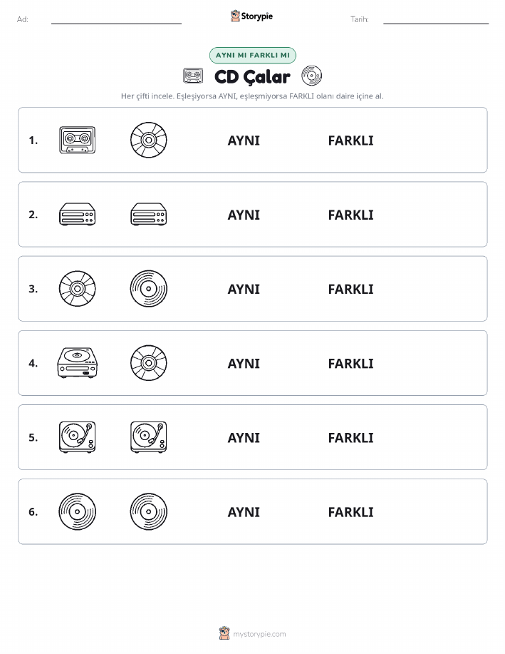 Aynı mı Farklı mı