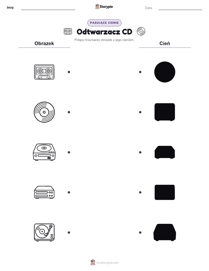 Dopasowanie cieni