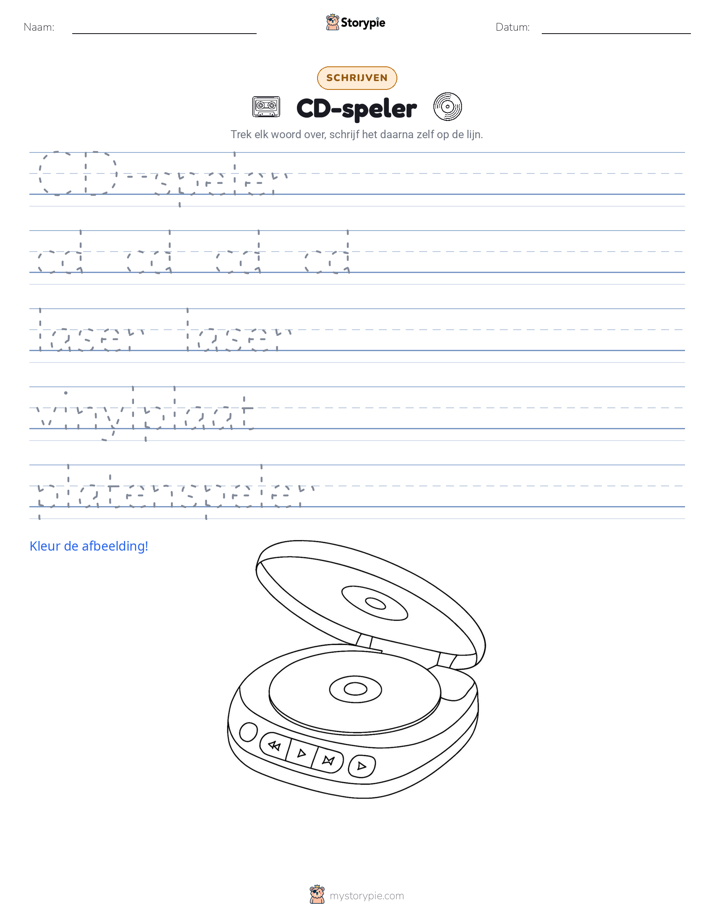 Schrijf Oefening