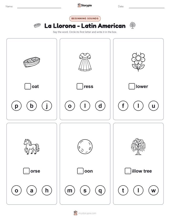 Beginning Sounds