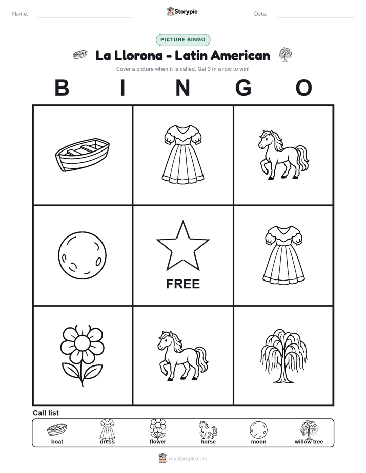 Picture Bingo