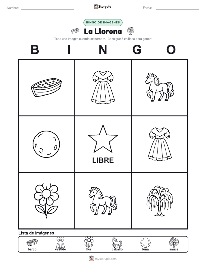 Bingo de Imágenes