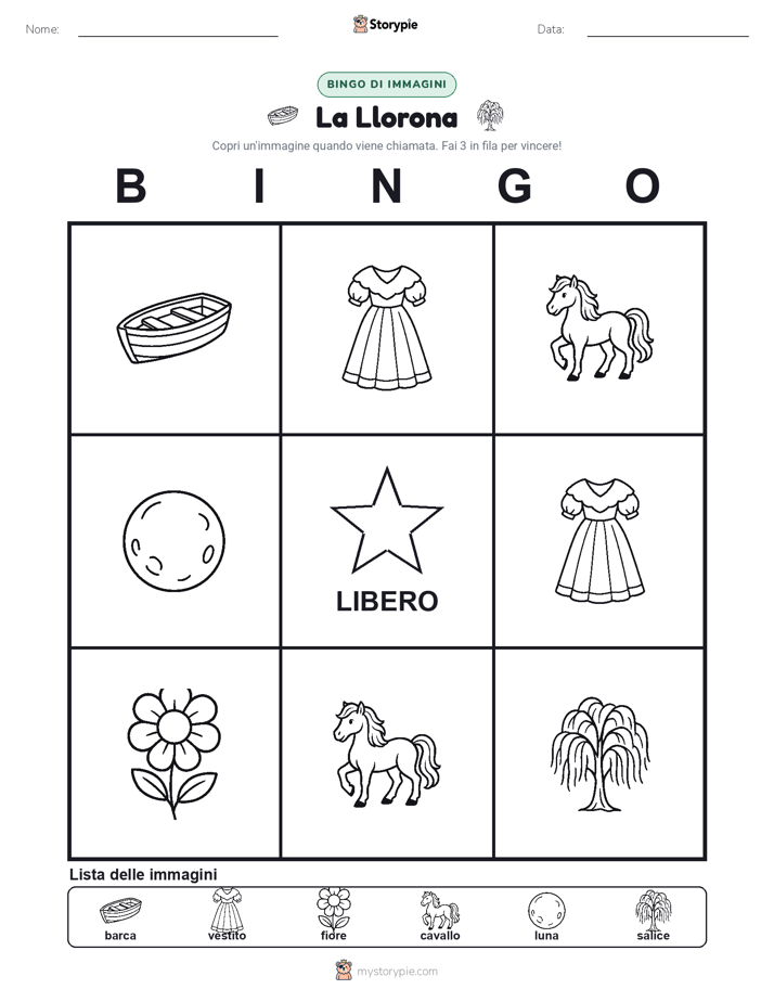 Bingo delle Immagini