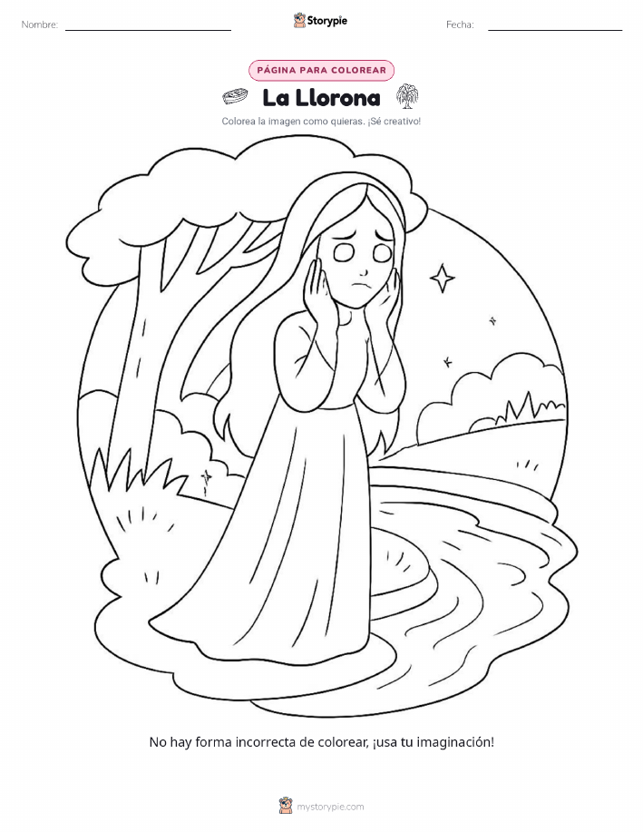Página para Colorear