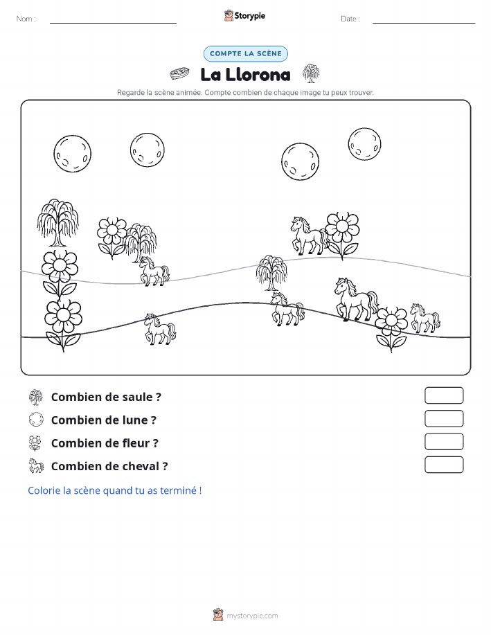 Scène de Comptage