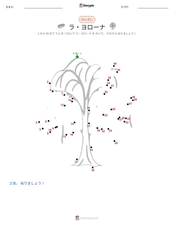 点つなぎ