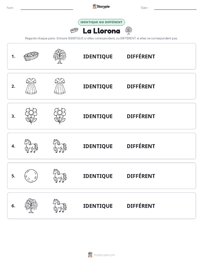 Identique ou Différent