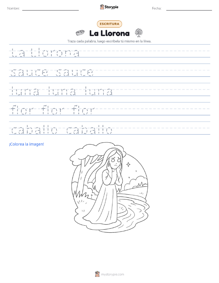 Práctica de Escritura
