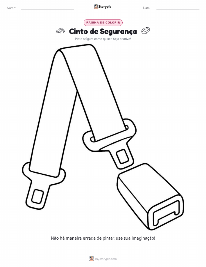 Página para colorir