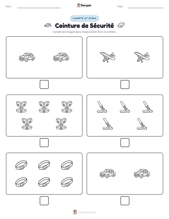Compter & Écrire