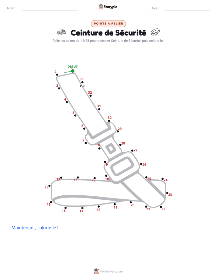 Relie les points