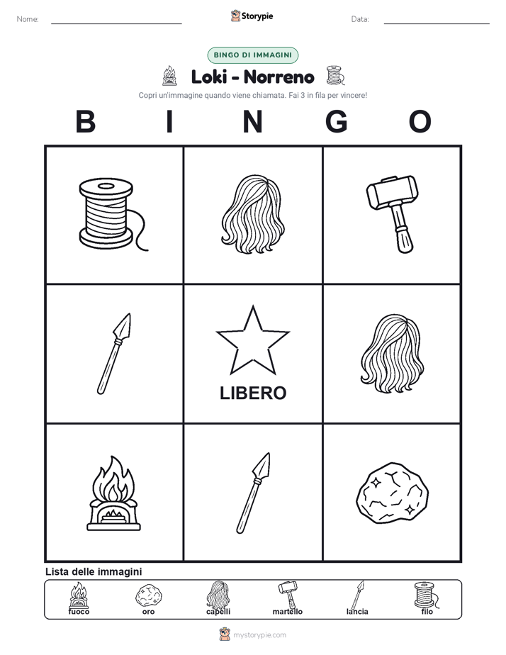 Bingo delle Immagini