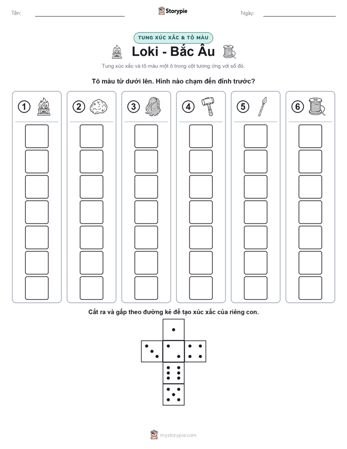 Cuộn & Tô Màu