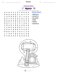 Anteprima della scheda stampabile di Mjolnir