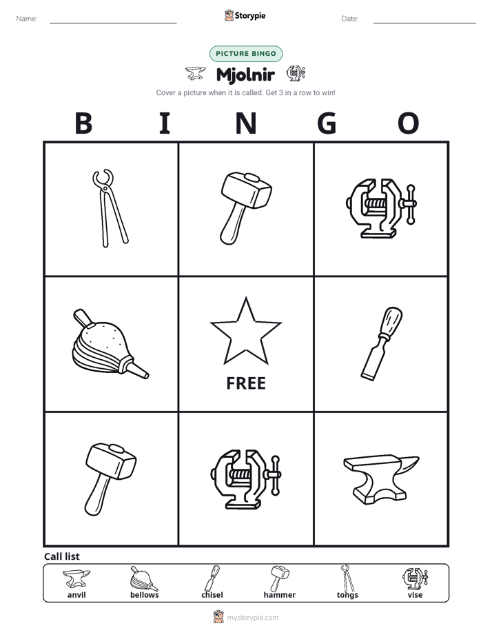 Picture Bingo