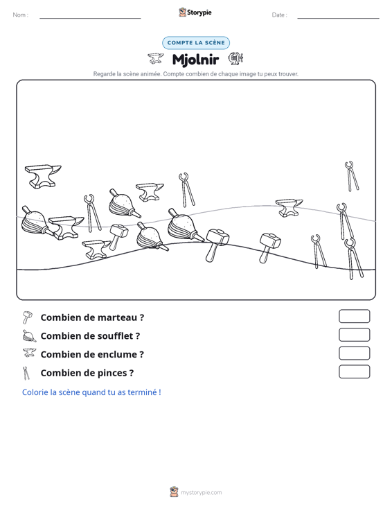 Scène de Comptage