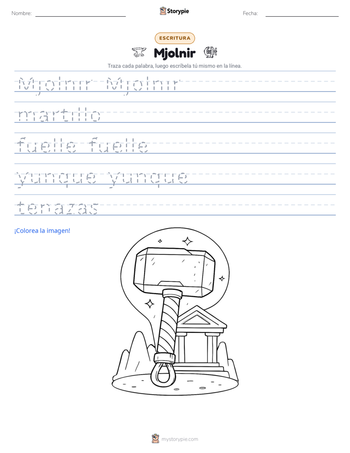 Práctica de Escritura