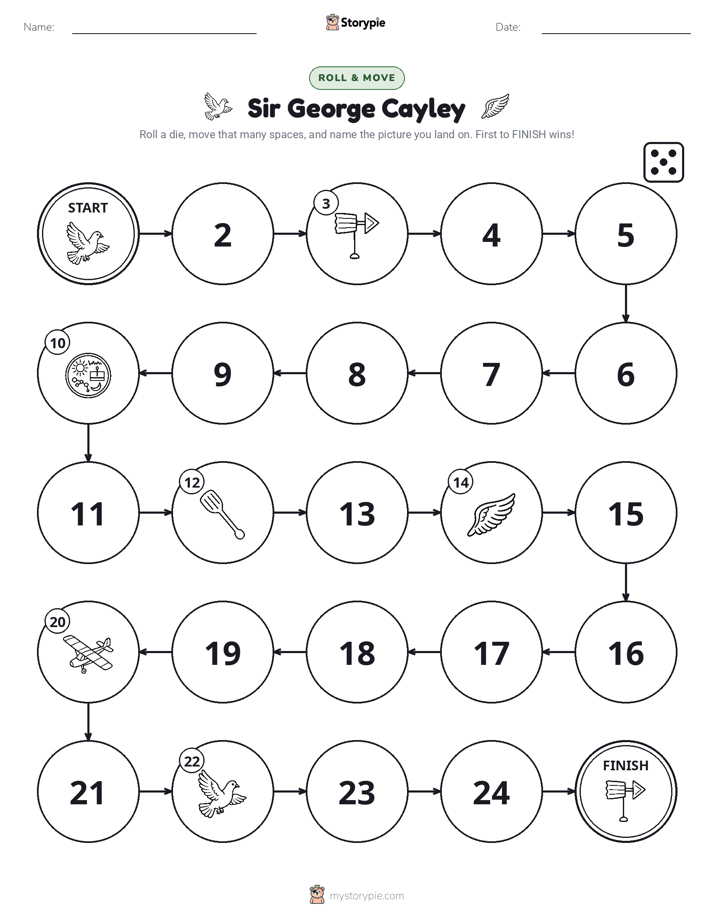 Roll & Move Game