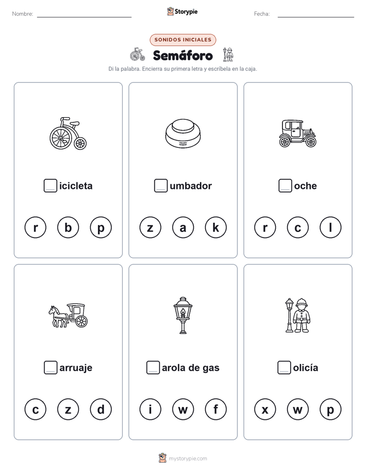 Sonidos Iniciales