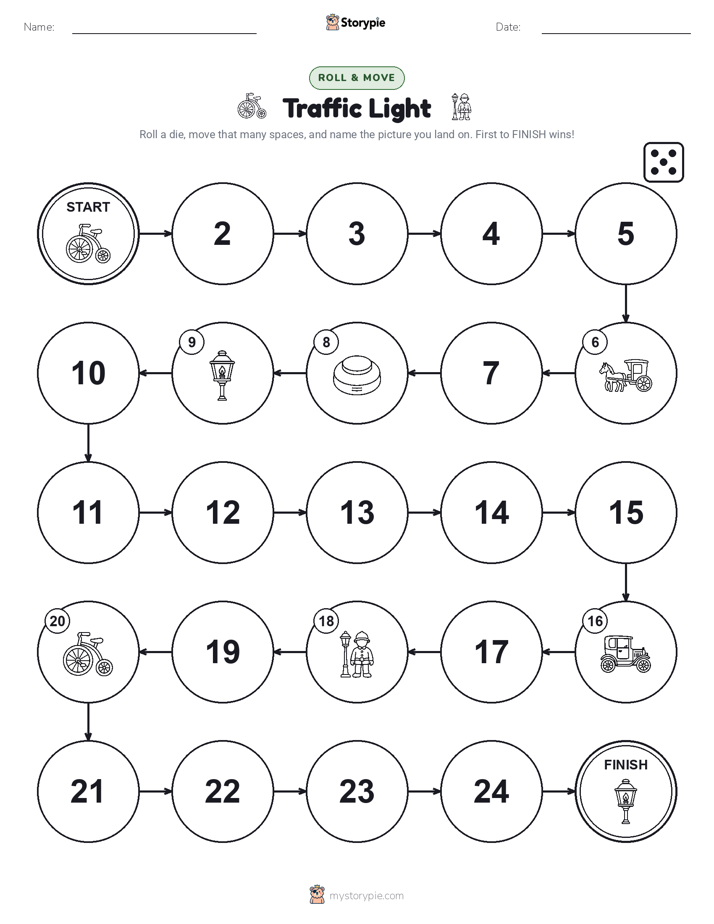 Roll & Move Game