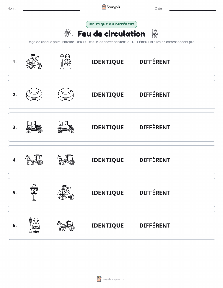 Identique ou Différent