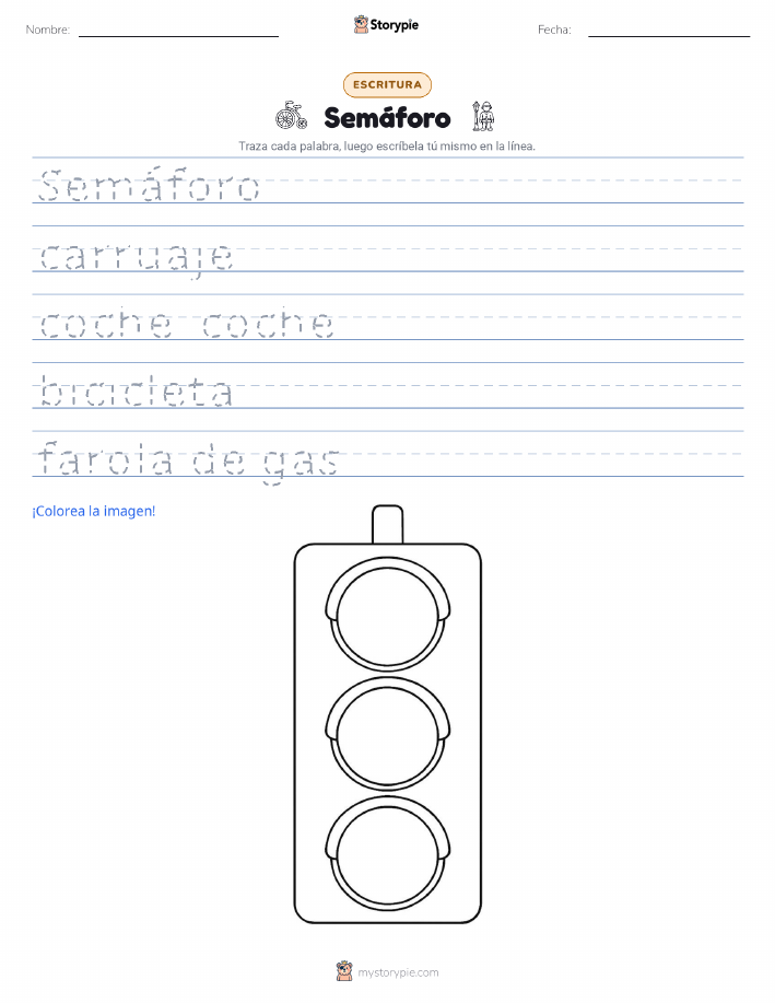 Práctica de Escritura