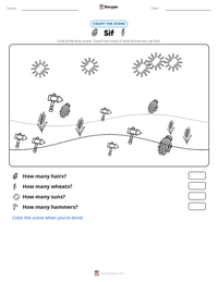 Sif printable worksheet preview