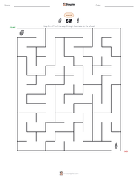 Sif printable worksheet preview