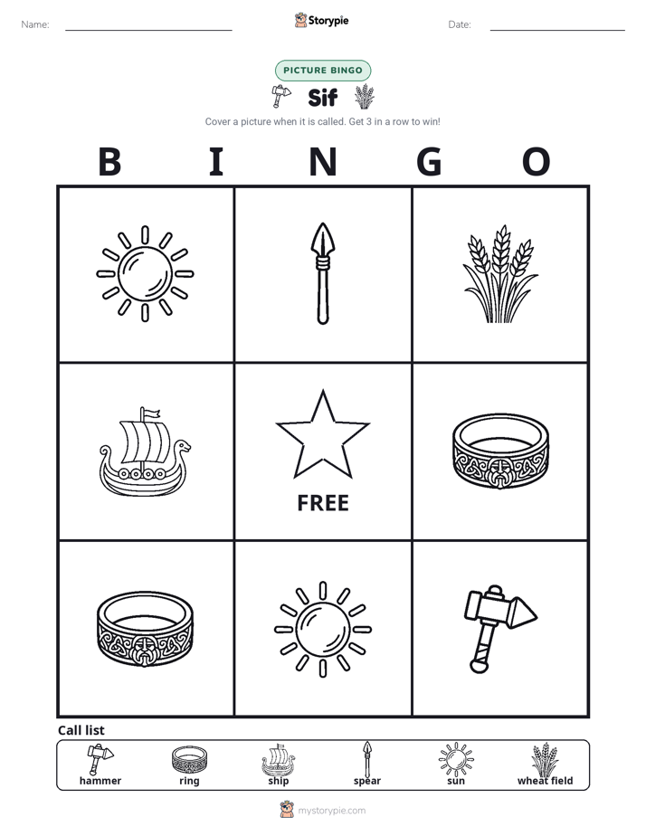 Picture Bingo