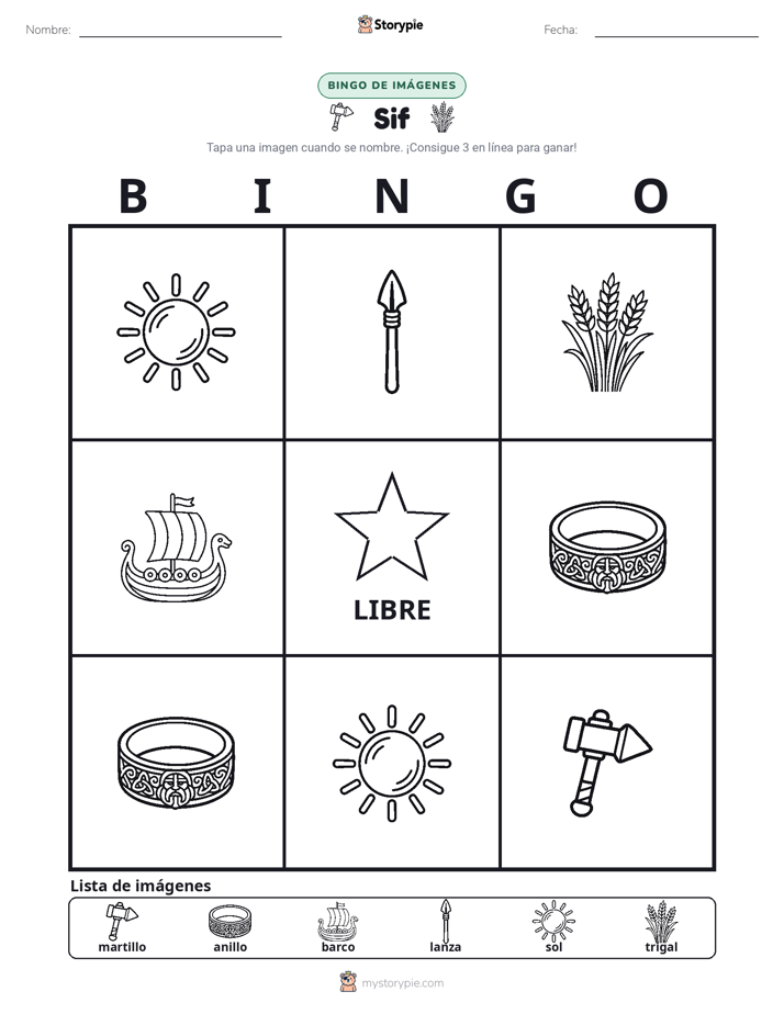 Bingo de Imágenes