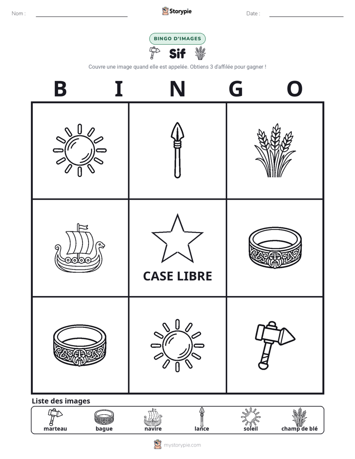 Bingo d'Images