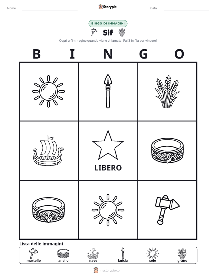 Bingo delle Immagini