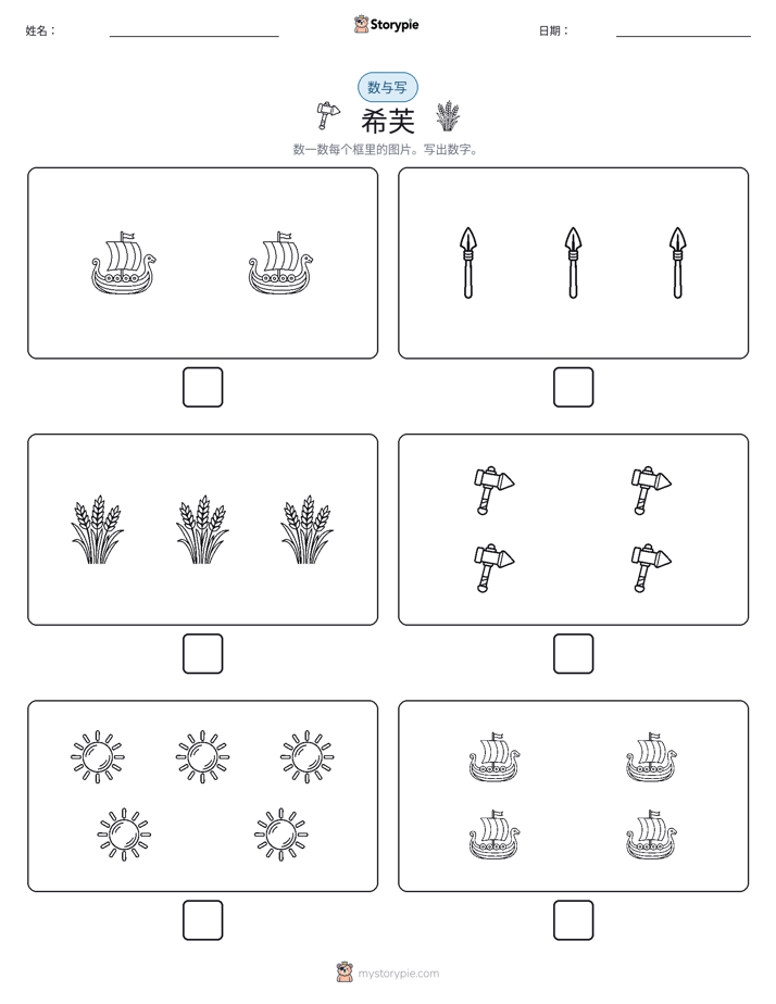 计数与书写